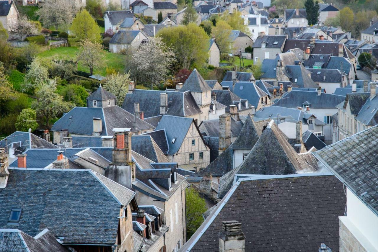 Chambre d'hôtes des Monédières Acomodação com café da manhã Treignac Exterior foto